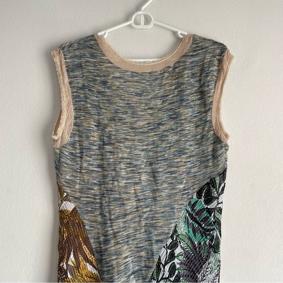 Vintage Italian designer multi-print tank blouse - Picture 2 of 8